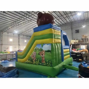 Castillo hinchable comercial para niños que saltan | Juego temático de oso con lona de PVC de 0,55mm - Product Image 5