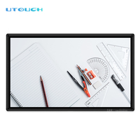 Écran LCD tactile 10-points G + G, 30x32 pouces, 4K, moniteur de signalisation