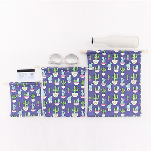 Promotion : Sac en toile de coton réutilisable à cordon, personnalisable avec logo, anti-poussière, pour emballage - Product Image 3