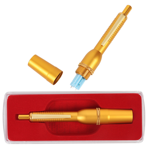 Penjualan Laris Pena Perona Darah Aluminium Aloi Tiga Kepala, Pena Perendam Darah Tanpa Rasa Sakit, Bekam dan Desilting - Product Image 6