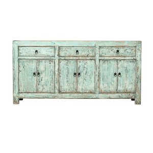 Chinese <strong>Antique</strong> Vintage <strong>Wood</strong> Buffet Cabinet - Product Image 2