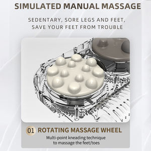 Masajeador Eléctrico de Pies con Rodillos Amasadores y Raspadores, con Calor, Masajeador de Pies Shiatsu con Rodillos Amasadores - Product Image 4