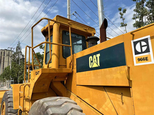 Chargeuse sur pneus Caterpillar CAT966E d'occasion, peinture d'origine, bien entretenue, chargeuse frontale - Product Image 4