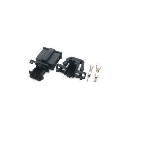 Conectores Automotrices de 2 Posiciones, 1.5mm, Macho y Hembra, de Plástico, para Iluminación de Automóviles, Negros, IP20 - Product Image 1