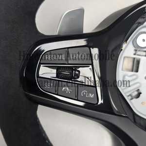 พวงมาลัยหุ้มหนังกลับคุณภาพสูง ขายดี สำหรับรถยนต์ BMW G20 G30 G01 ซีรีส์ 3 ซีรีส์ 5 - Product Image 3