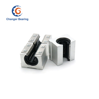 Soporte de aluminio SBR Bloque deslizante de eje óptico SBR10 12 16 20 25 30 35 40 50 Riel de guía lineal