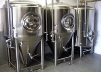 Prix d'usine Réservoir de fermentation de bière en acier inoxydable avec enveloppe 500L 800L 1000L 2000L 3000L 5000L 10000L Équipement de brassage de bière