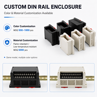 Boîtier de commande électronique en ABS PC durable et personnalisé, étanche IP54, moulé par injection, pour usage industriel