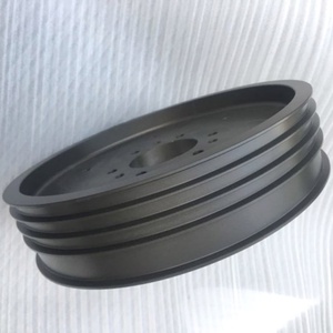 Rueda guía de precisión de aluminio fundido de 8 ranuras con anodizado duro - Product Image 5