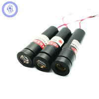 Module de diode laser réglable 12V 650nm 100mW, ligne rouge
