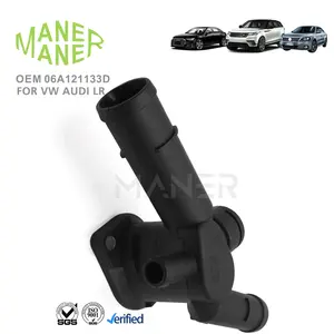 MANER Cooling System 06A121133D 06A121132 06A121132AJ manufacture well made coolant pipe water hose connector for Audi VW SEAT