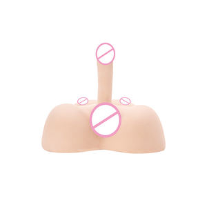 Realistische 12.5Kg Vrouwen Torso <span class=keywords><strong>Sex</strong></span> Pop Voor Vrouwen Homo Speelgoed Half Lichaam Mannelijke Torso Met Grote Dildo Tight Anal Voor Mannen Homo Koppel - Product Image 4