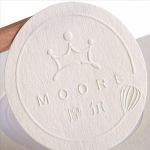 Etiqueta Adhesiva 3D con Logotipo en Papel Ecológico <span class=keywords><strong>Anso</strong></span>, Forma Ovalada con Relieve, Personalizable, Etiqueta de Sellado de Alta Gama - Product Image 5