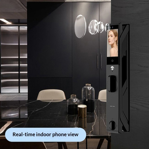Interphone vidéo intelligent TUYA avec reconnaissance faciale et palmaire, écran 4,5 pouces 1080P, serrure de maison entièrement automatisée avec 2 batteries et 3 caméras - Product Image 4