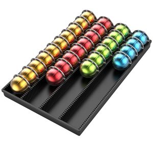 Insert de tiroir de support de stockage de dosettes de café pour Capsules <span class=keywords><strong>Nespresso</strong></span> Vertuo <span class=keywords><strong>Vertuoline</strong></span> compatibles avec le comptoir pour le bureau à domicile - Product Image 1