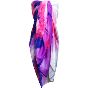 Werbe Chiffon Strand Sarong benutzer definierte Druck Bikini Wraps Pareo - Product Image 1