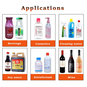 自動アルコール酒ブランデーウイスキーウォッカワインスピリッツ圧力ガラス瓶重力オーバーフローフィラー - Product Image 2