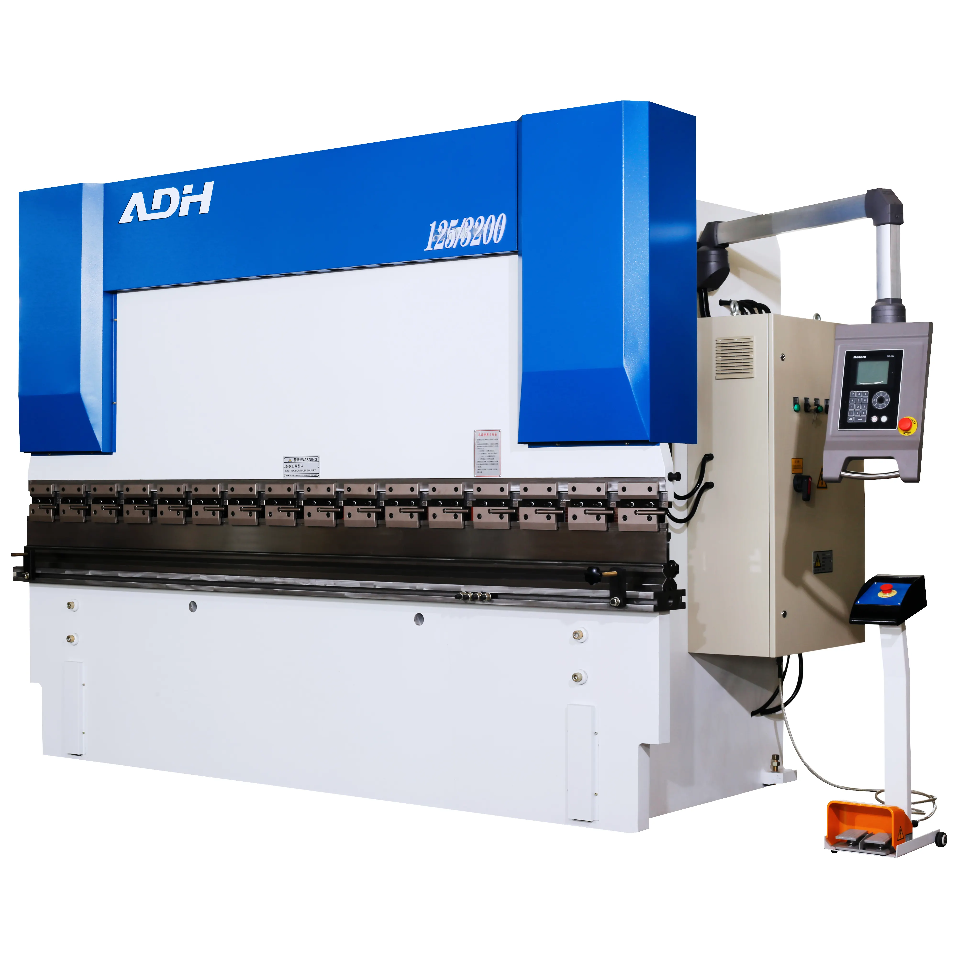 High Precision ADH CHINA WC67E 125ton 3200mm DELEM DA41S Hydraulic NC Press Brake Bending Machine