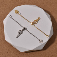 Fermoir pour collier de perles, fermoir de fixation pour perles en fil de coton DIY, chaîne d'extension en argent S925