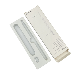 Logotipo personalizado Electrónica de consumo Stylus capacitivo Caja de embalaje Soporte de bandeja de blíster blanco personalizado Cajas de papel para productos inteligentes - Product Image 1