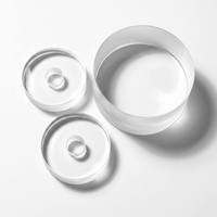 Tube en verre de quartz transparent de haute pureté, silice fondue, résistant à la chaleur, taille personnalisée, pour soudage industriel et semi-conducteurs