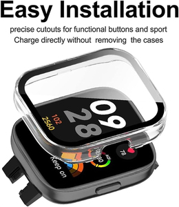Protector de Pantalla de Cristal Templado para Reloj Inteligente, Funda Protectora para <span class=keywords><strong>Redmi</strong></span> <span class=keywords><strong>Watch</strong></span> 3 Active 5 <span class=keywords><strong>4</strong></span> 5 <span class=keywords><strong>Lite</strong></span> - Product Image 2