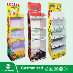 Tùy chỉnh siêu thị bán lẻ bánh quy PVC hiển thị giá PVC bọt hiển thị đứng Snack chip bánh bánh mì kẹo Cookie PVC hiển thị giá - Product Image 2