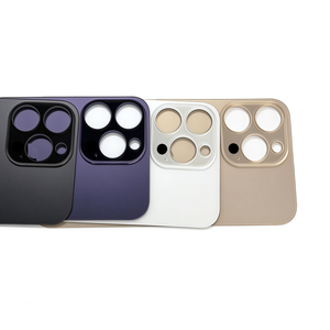 กระจกโทรศัพท์มือถือสำหรับ iPhone 14 pro 14 pro max กระจกหลังขายส่ง กระจกแบตเตอรี่ด้านหลังพร้อมเคสพร้อมกาว - Product Image 1