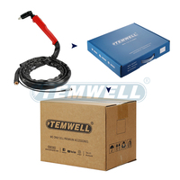 Torche de découpe et de soudage professionnelle TEMWELL SG51, pistolet de découpe manuel de remplacement, câble plaqué cuivre de 4 m, 60 A pour la découpe de métaux LGK60