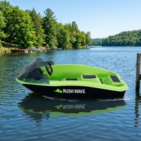 Kart électrique aquatique RUSH WAVE, Jet Kart, Surfing Drift, Mini Jet Kart en EPP pour piste fermée, location commerciale et divertissement
