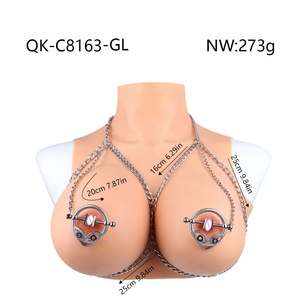 QKKQ Alien Head Pinces à tétons BDSM, Bondage mammaire, Stimulation sensorielle des tétons, Lingerie sexy pour femmes, Pinces mammaires - Product Image 4