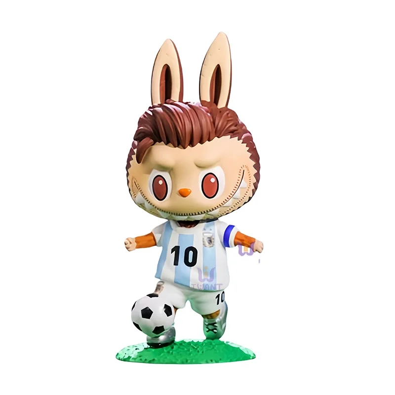 POP MART Labubu Argentine Football Team Toys - Cute