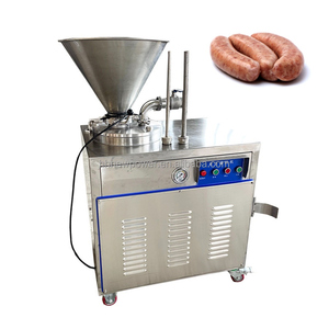 Machine à farcir les saucisses de poulet au meilleur prix, équipement électrique de remplissage, machine verticale hydraulique pour jambon - Product Image 1