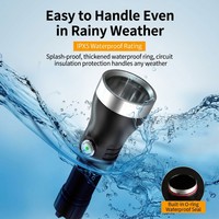 Linterna de Emergencia para Exteriores DUNFBIRD Y26-8ST40 de Alta Potencia con Luz Blanca, IP65, Batería de Aleación de Aluminio 26650, Resistente al Agua, ODM y OEM