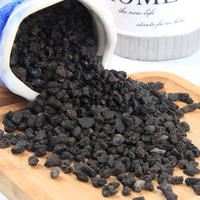 Pierres de lave noires naturelles, pierre ponce pour l'horticulture et les plantes succulentes