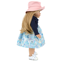 Poupée en peluche éducative en vinyle personnalisé avec visage en plastique, jouet doux pour enfants de 30 à 50 cm