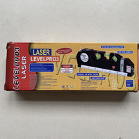 Niveau laser infrarouge multifonctionnel 3-en-1 LV03+ avec trépied, outil de mesure vertical et horizontal portatif 650-680nm
