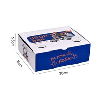 Karton Lebensmittel pyramide Kunden spezifische Karton verpackungs boxen Großhandel Lieferant Keksdose Transparente Kuchen verpackungs boxen