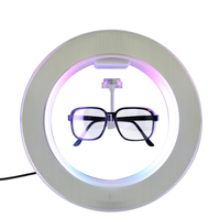 2024 vendeur chaud blanc flottant lévitation magnétique rotatif lévitation lunettes flottation stand lunettes affichage
