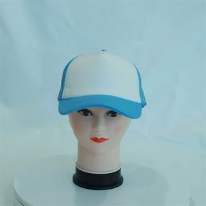 Gorra de béisbol de malla de alta calidad, personalizada, de cinco piezas, con forma de gorra, de esponja, informal, para deportes al aire libre - Product Image 2