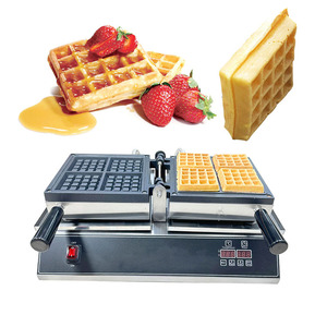Popular Sale Commercial <b>Waffle</b> <b>Maker</b> square Shape Wafflea Machine - Product Image 3