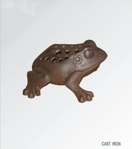Achetez à prix avantageux des lanternes décoratives d'extérieur en fonte robuste, en forme d'animaux : écureuil, poisson, escargot, pour bougies chauffe-plat. - Product Image 3