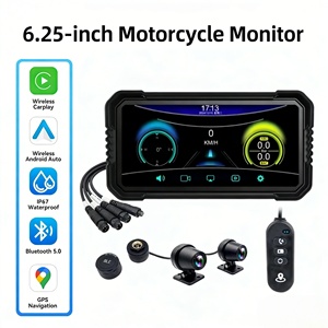 6.25 "<span class=keywords><strong>Meilleur</strong></span> GPS pour moto hors route Carplay étanche Carplay Moto Sat Nav pour une moto - Product Image 1
