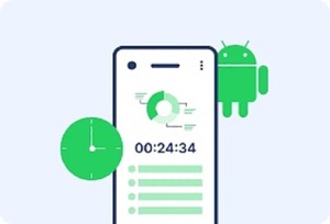 แอปติดตามเวลาและจัดการค่าใช้จ่าย RoyalCraft – บันทึกเวลาทำงานและสมุดบันทึกเวลาอย่างง่ายดาย แอปพลิเคชันมือถือ iOS/Android และ Mac - Product Image 2