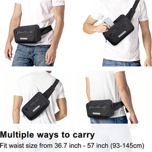 Sac banane imperméable à séchage rapide et facile à nettoyer pour la randonnée en raquettes, la randonnée hivernale et les sports par temps froid - Product Image 5