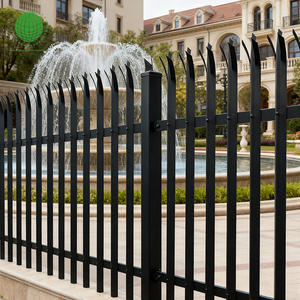 2025 Offre Spéciale clôture à poteau tranchant en forme de W clôture de <span class=keywords><strong>palissade</strong></span> en acier de sécurité d'usine de Chine 6 pieds/Europe conceptions de <span class=keywords><strong>palissade</strong></span> - Product Image 3