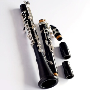 Penjualan Terbaik G klarinet eboni berlapis perak instrumen musik orkestra dengan fitur Premium - Product Image 2