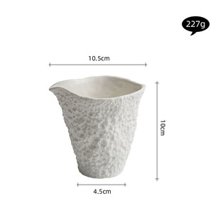 ถ้วยซอสสเต็กหรูหรา ถ้วยเซรามิกสีขาวสำหรับกาแฟ - Product Image 2