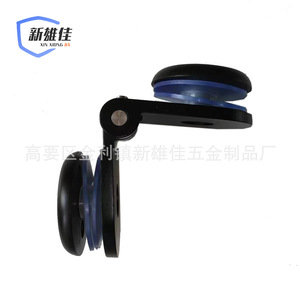 Charnière circulaire en alliage de zinc Xin Xiong Jia, ouverture à 180 degrés pour porte en verre, salle de bain, douche - Product Image 5