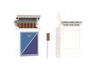 Thuốc lá Đồ chơi căng thẳng-cứu trợ DIY khối xây dựng đồ chơi cho bé trai Quà Tặng nhựa Hộp Thuốc Lá khói đồ chơi xây dựng khối Bộ - Product Image 2